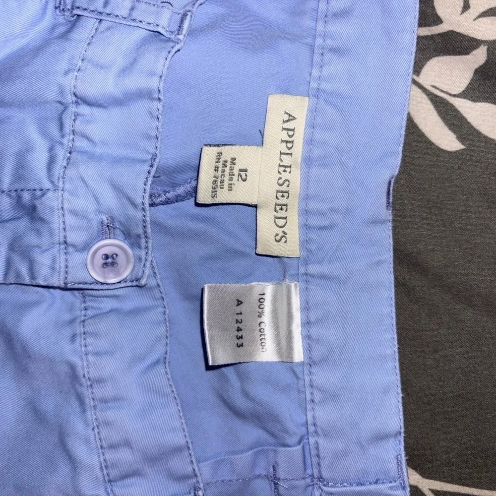 Appleseed's Sky Blue Women's Bermudas